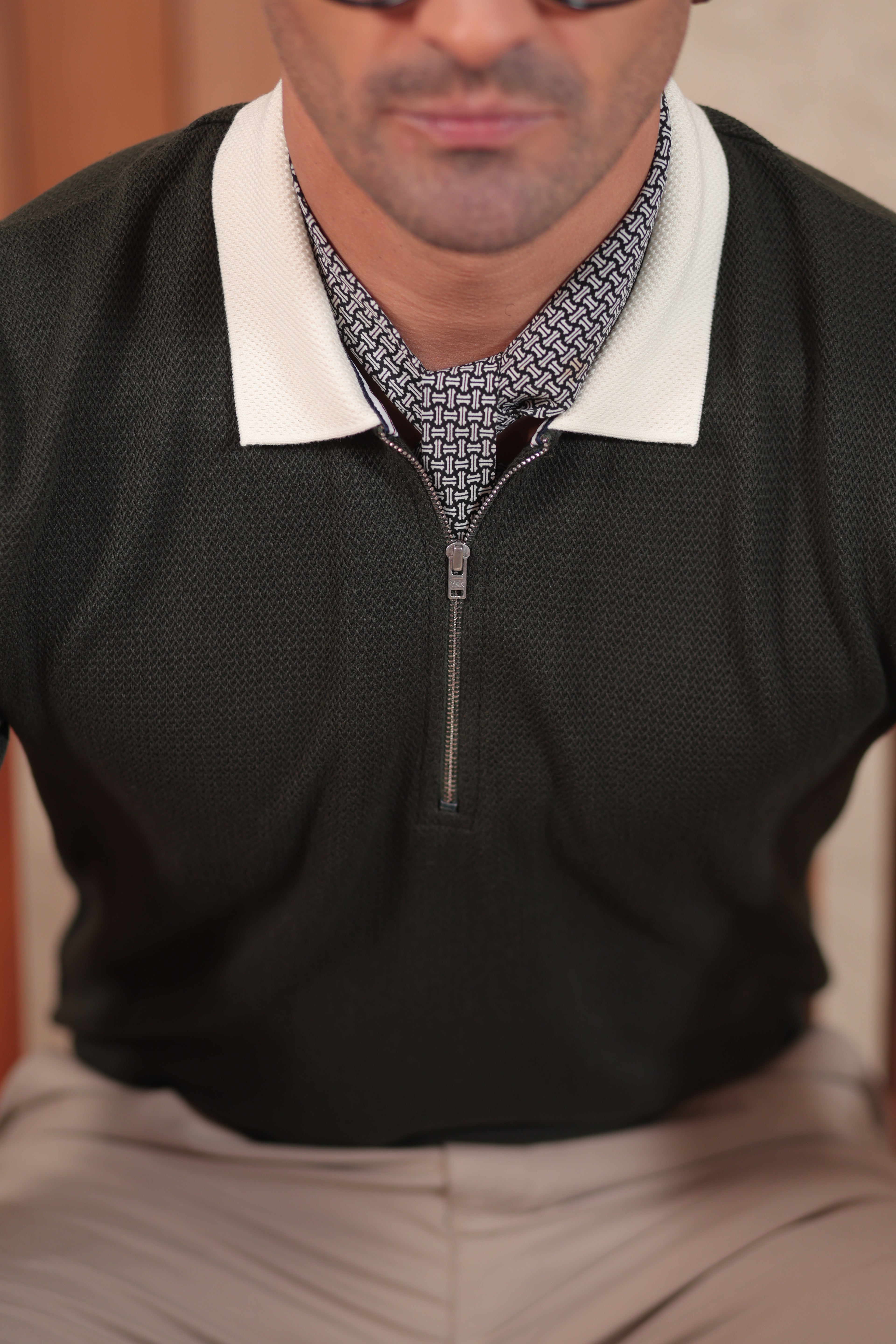 The Cavalier Zip Polo