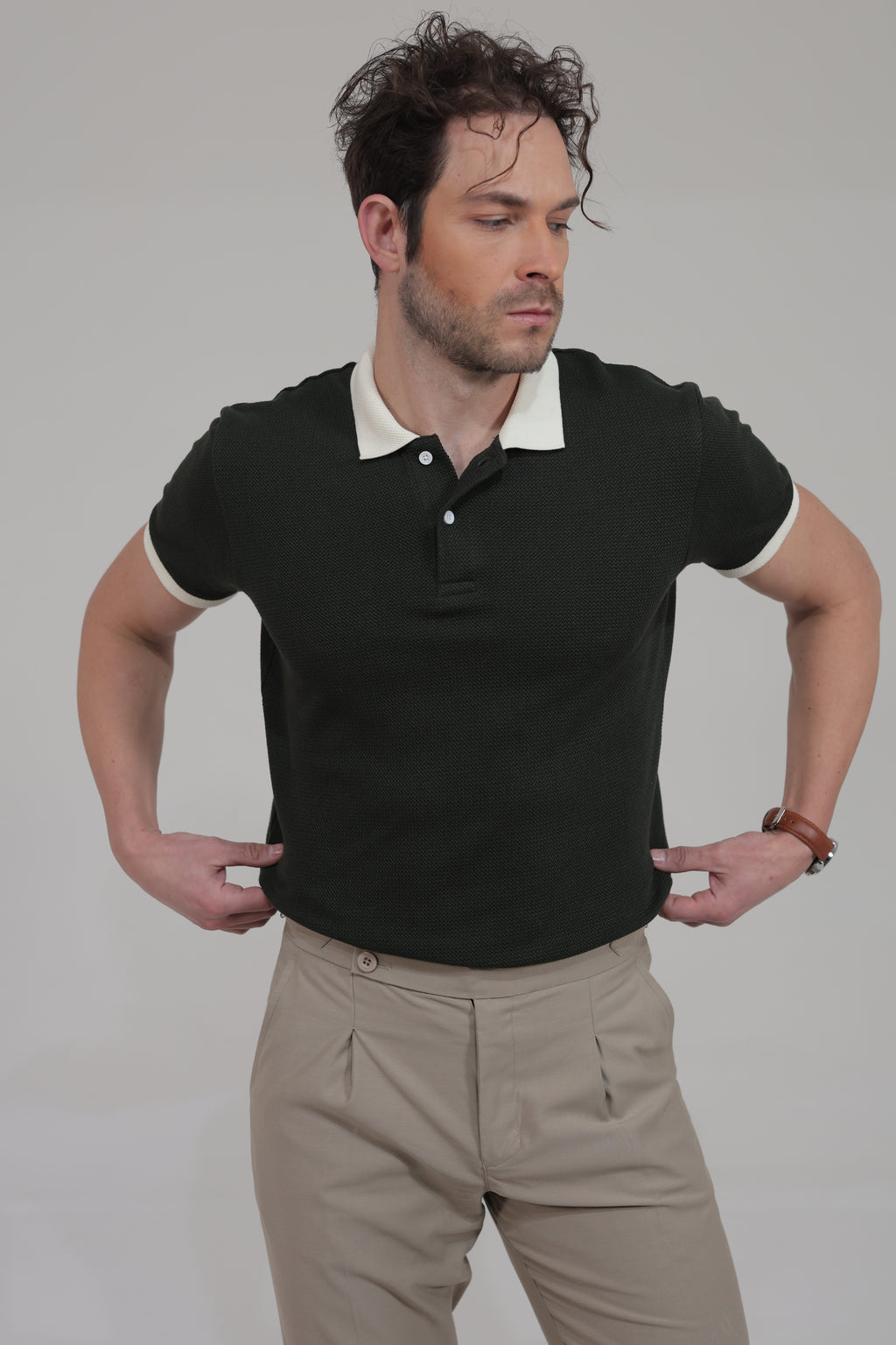 The Sovereign Olive Polo