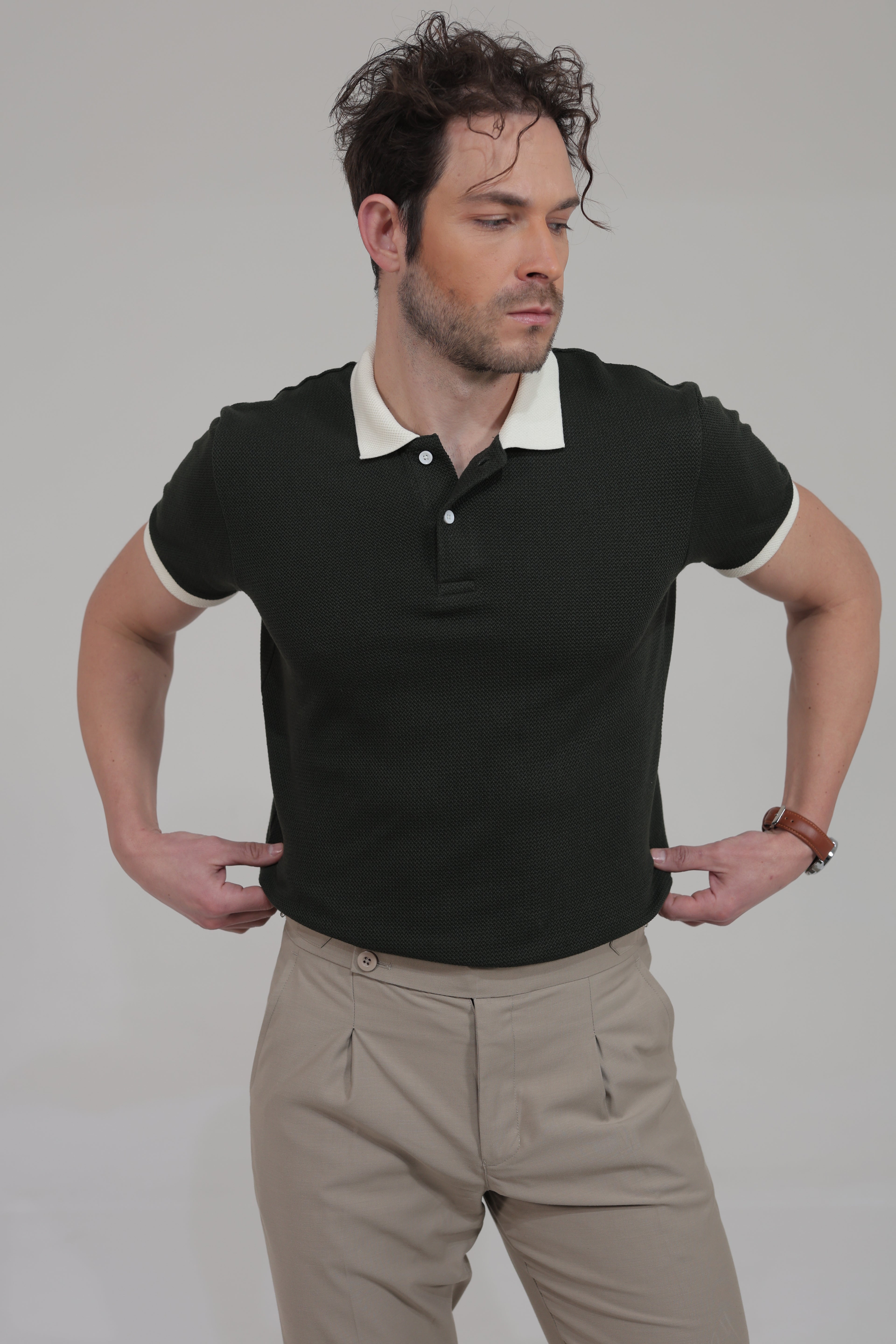 The Sovereign Olive Polo