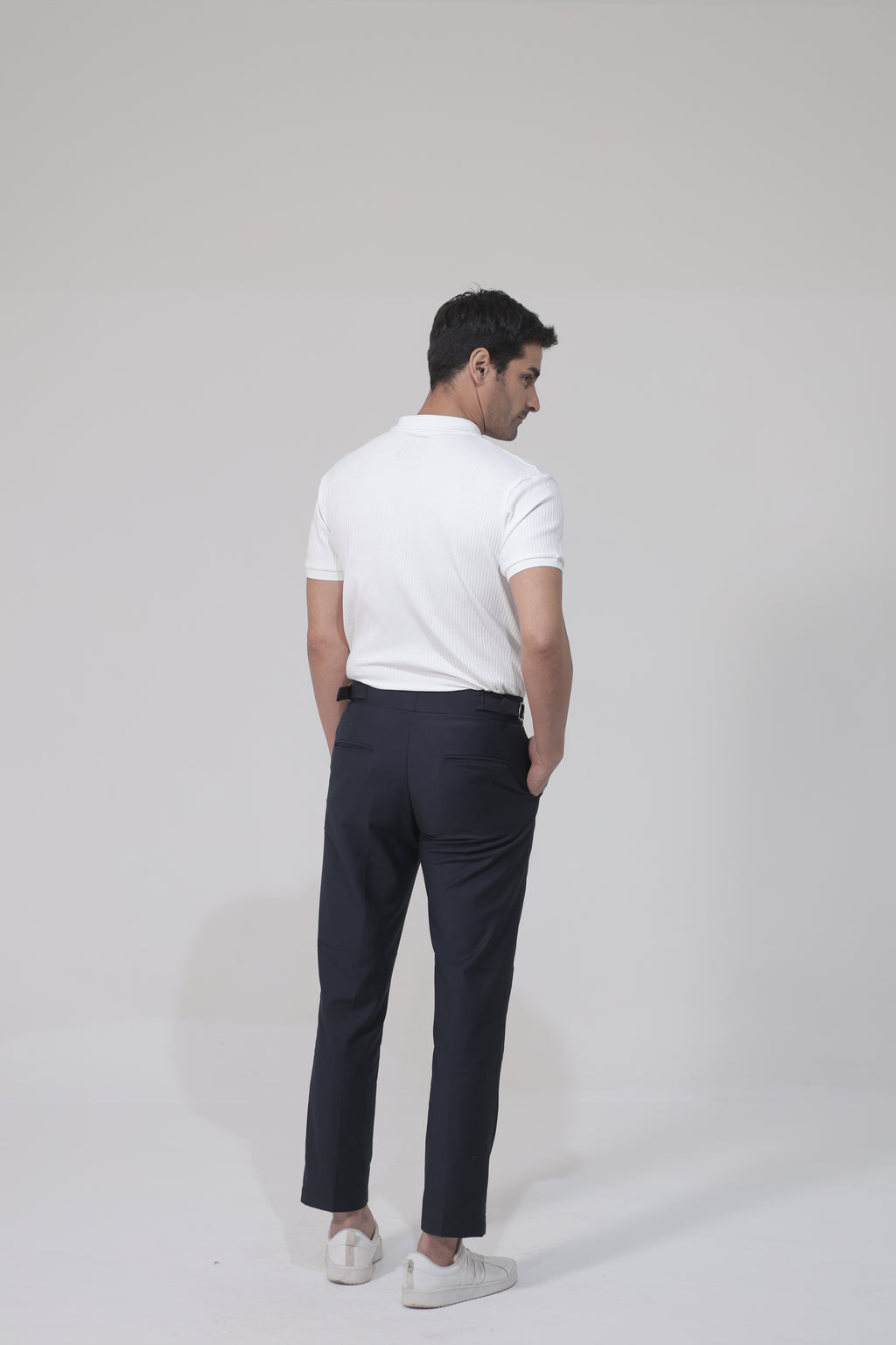 The Ivory Zip Polo